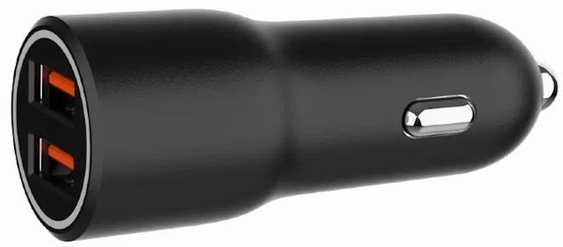 Incarcator auto Gembird TA-UC-A2QC36-CAR-01 (Black) - 3