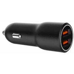 Incarcator auto Gembird TA-UC-A2QC36-CAR-01 (Black) Thumb