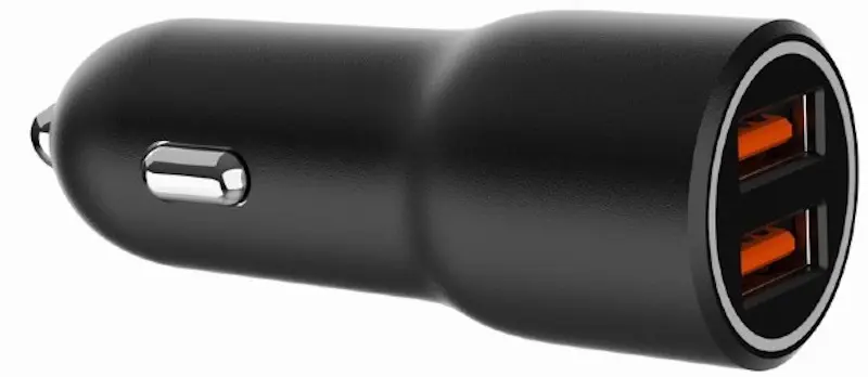 Incarcator auto Gembird TA-UC-A2QC36-CAR-01 (Black) - 4
