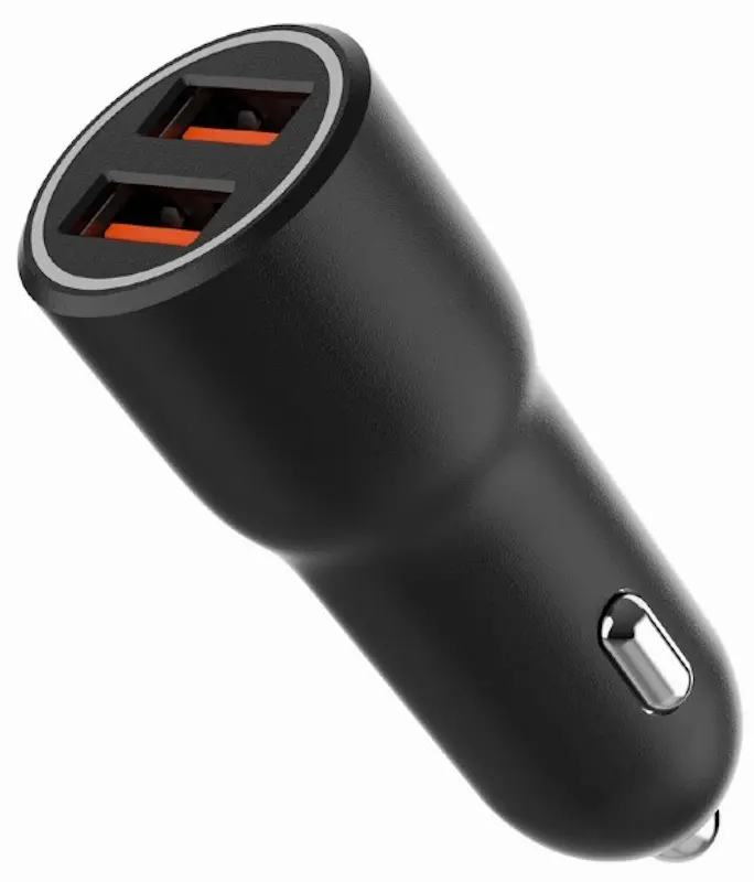 Incarcator auto Gembird TA-UC-A2QC36-CAR-01 (Black) - 6