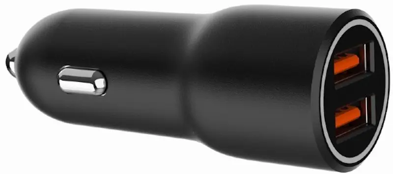 Incarcator auto Gembird TA-UC-A2QC36-CAR-01 (Black) - 7