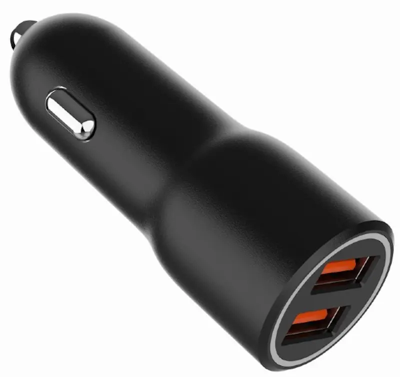 Incarcator auto Gembird TA-UC-A2QC36-CAR-01 (Black) - 8