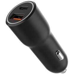 Incarcator auto Gembird TA-UC-AC2PDQC38-CAR-01 (Black)