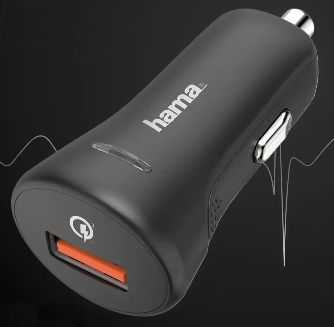 Incarcator auto Hama 178239 (Black) - 3