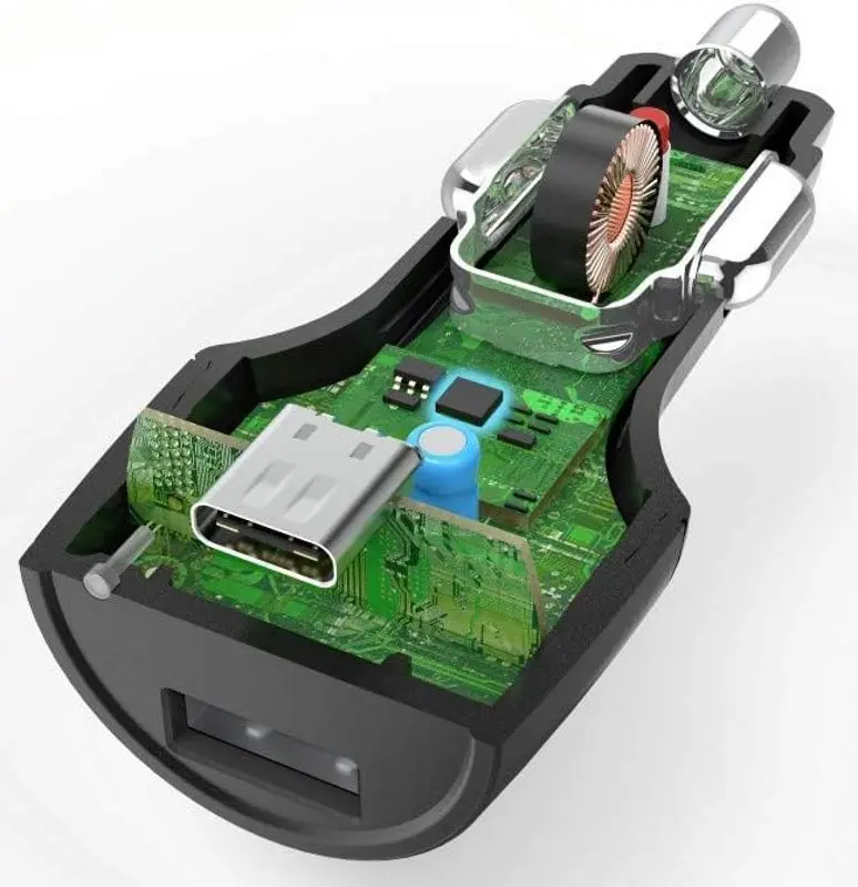 Incarcator auto Hama 183323 (Black) - 3