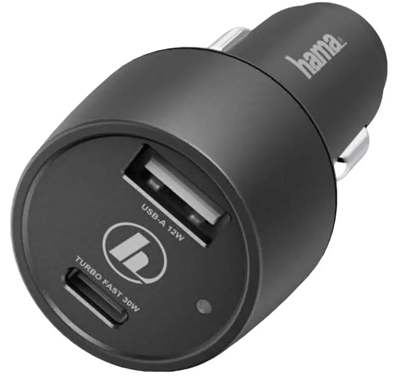 Incarcator auto Hama 183323 (Black)