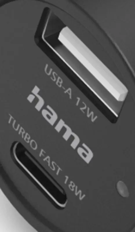 Incarcator auto Hama 210572 (Black) - 3