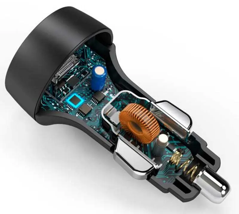 Incarcator auto Hama 210576 (Black) - 4