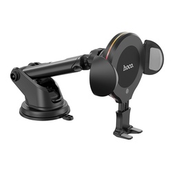 Автомобильное зарядное устройство Hoco CA60 Aspiring (Black) Thumb