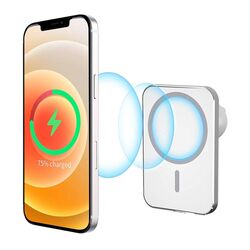 Автомобильное зарядное устройство Hoco Car Magnetic (White) Thumb