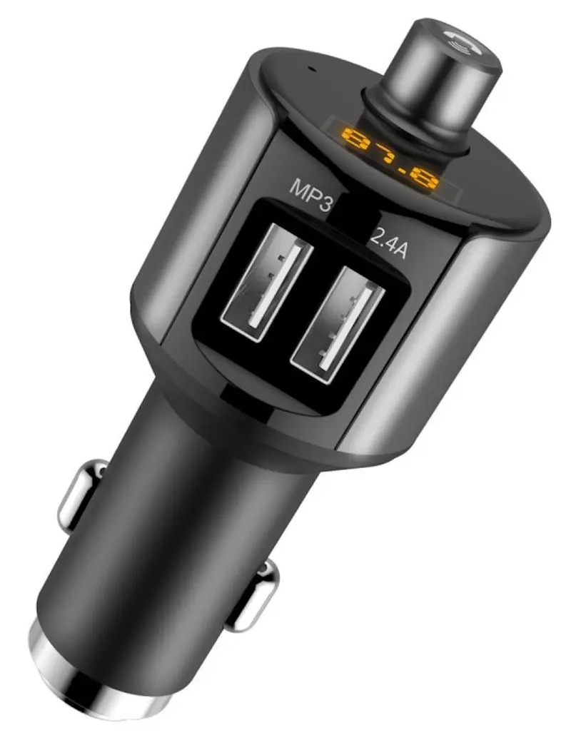 Incarcator auto Hoco E19 (Metal Grey)