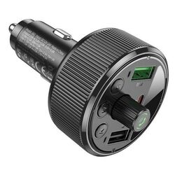 Incarcator auto Hoco E82 Guerrero (Black) Thumb