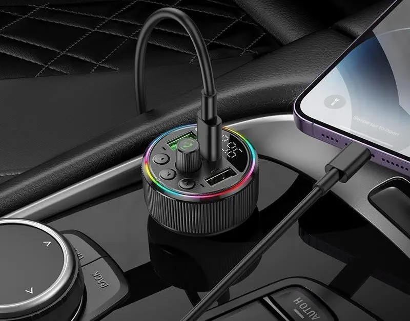 Incarcator auto Hoco E82 Guerrero (Black)