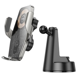 Incarcator auto Hoco HW27 Traveler (Black) Thumb