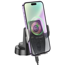 Incarcator auto Hoco HW27 Traveler (Black) Thumb