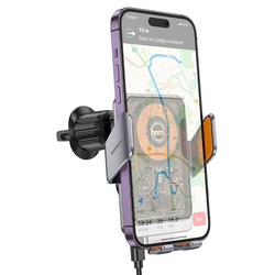 Автомобильное зарядное устройство Hoco HW7 (Black) Thumb