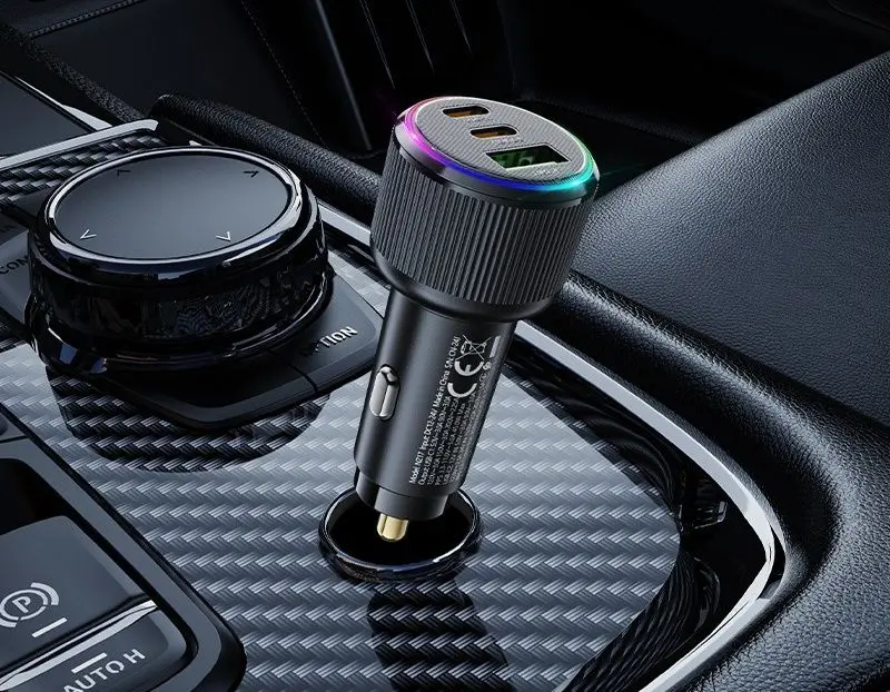 Автомобильное зарядное устройство Hoco NZ17 (Black)