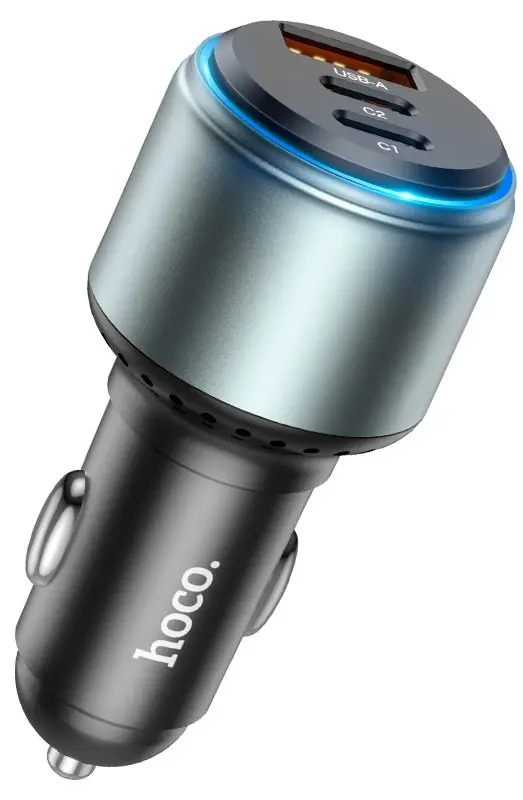 Автомобильное зарядное устройство Hoco NZ9 Galloper (Black)