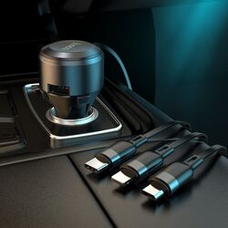 Incarcator auto Hoco S27 Tributo (Black) Thumb