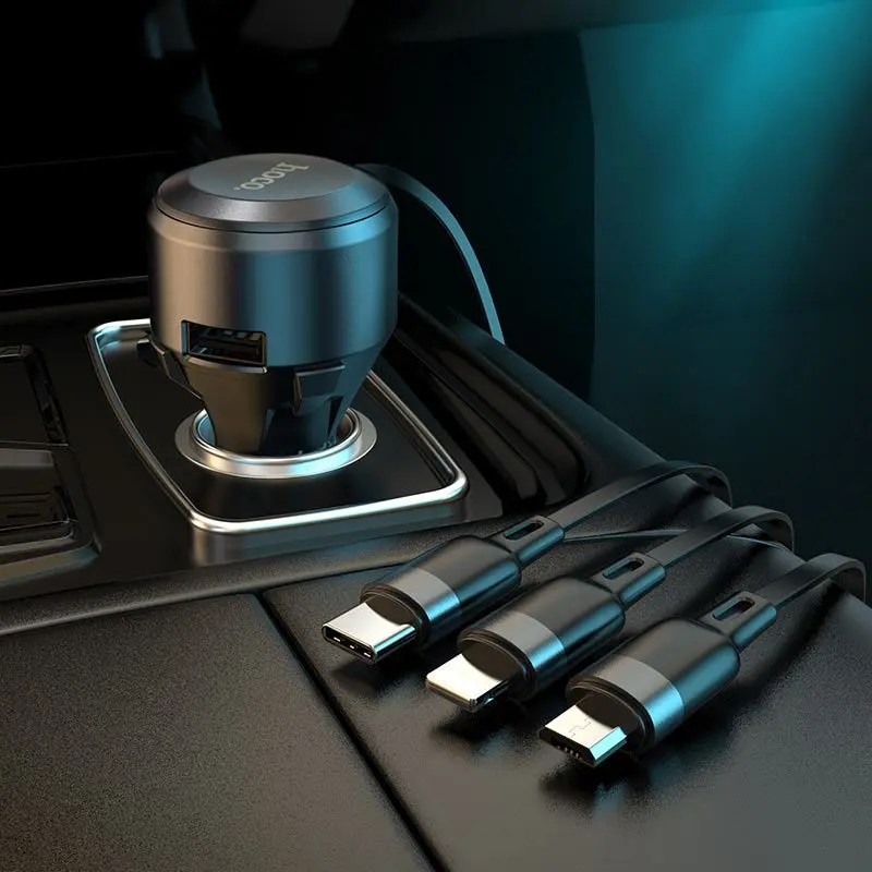 Incarcator auto Hoco S27 Tributo (Black)