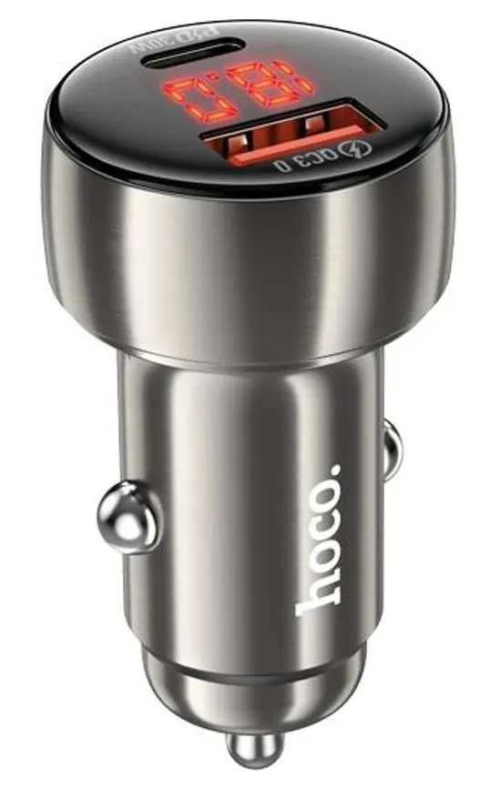 Incarcator auto Hoco Z50 (Grey)