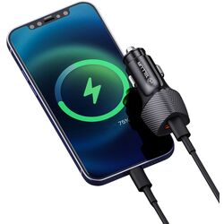 Încărcător auto Tellur FCC10 (Black) Thumb