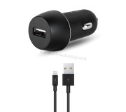 Incarcator auto Ttec SmartCharger + Lightning 2CKS20LS (Black)