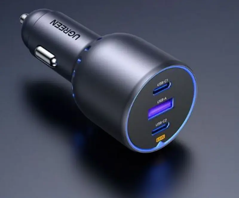 Incarcator auto Ugreen 35024 75W (Grey)