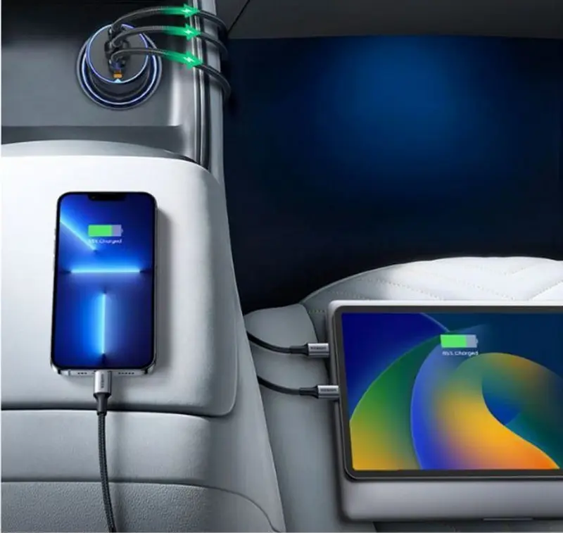 Incarcator auto Ugreen 35024 75W (Grey)