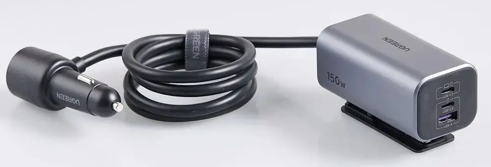 Автомобильное зарядное устройство Ugreen 35571 (Grey) - 2