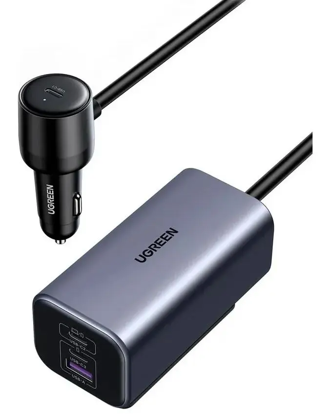 Автомобильное зарядное устройство Ugreen 35571 (Grey)