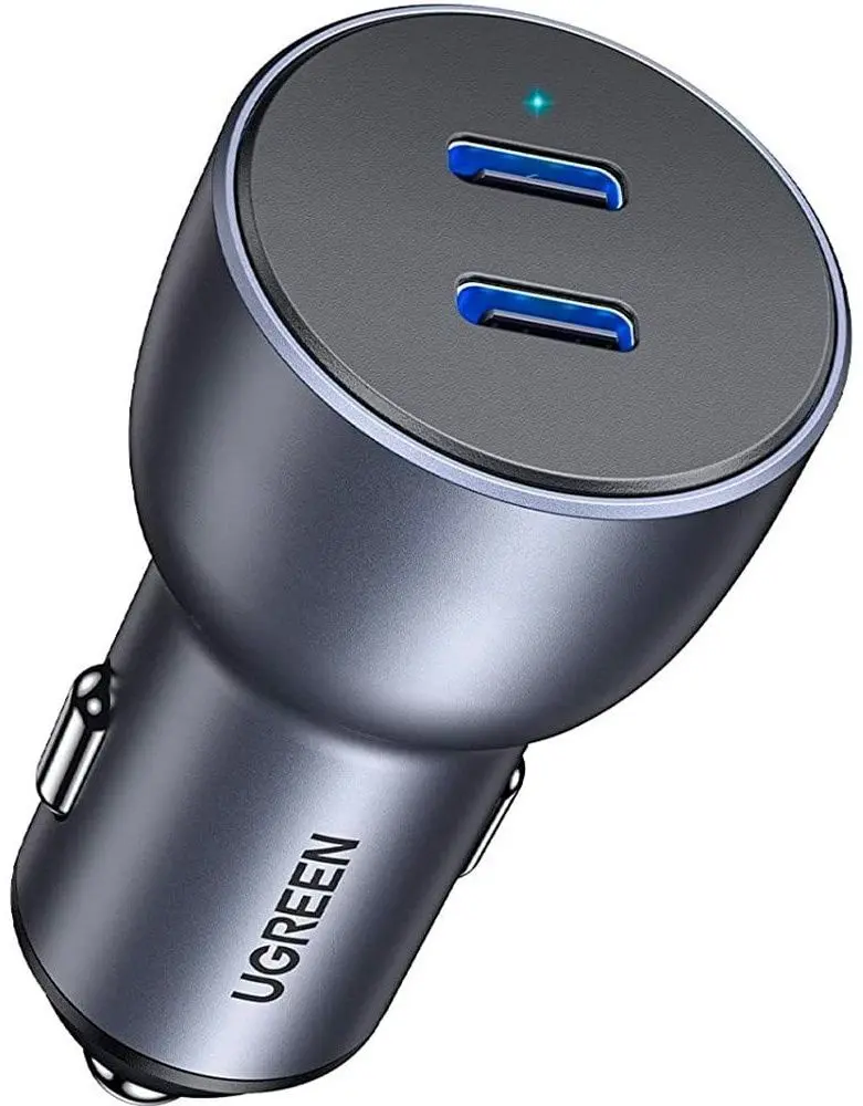 Автомобильное зарядное устройство Ugreen CD213 (Silver) - 2