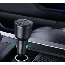 Автомобильное зарядное устройство Ugreen CD239 (Black) Thumb