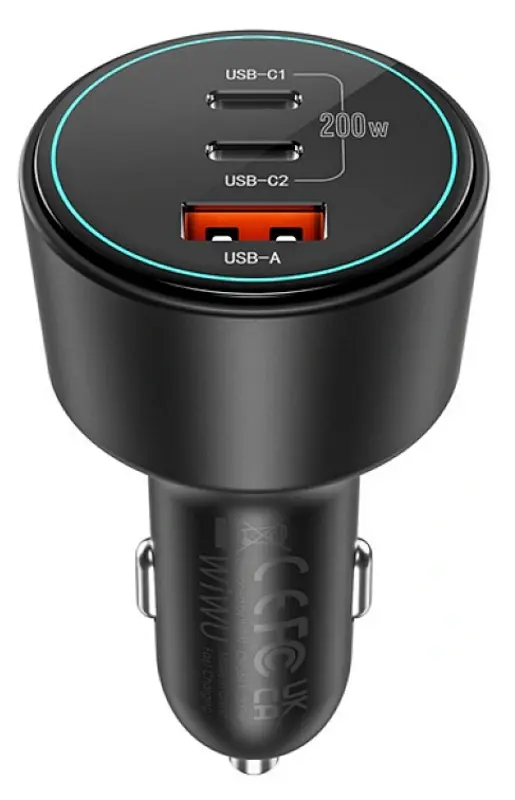 Incarcator auto Wiwu Exeed Wi-QC026 (Black)