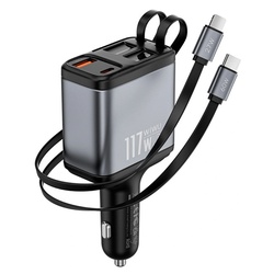 Incarcator auto Wiwu Exeed Wi-QC027 (Grey/Black) Thumb