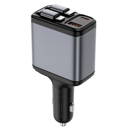 Incarcator auto Wiwu Exeed Wi-QC027 (Grey/Black)