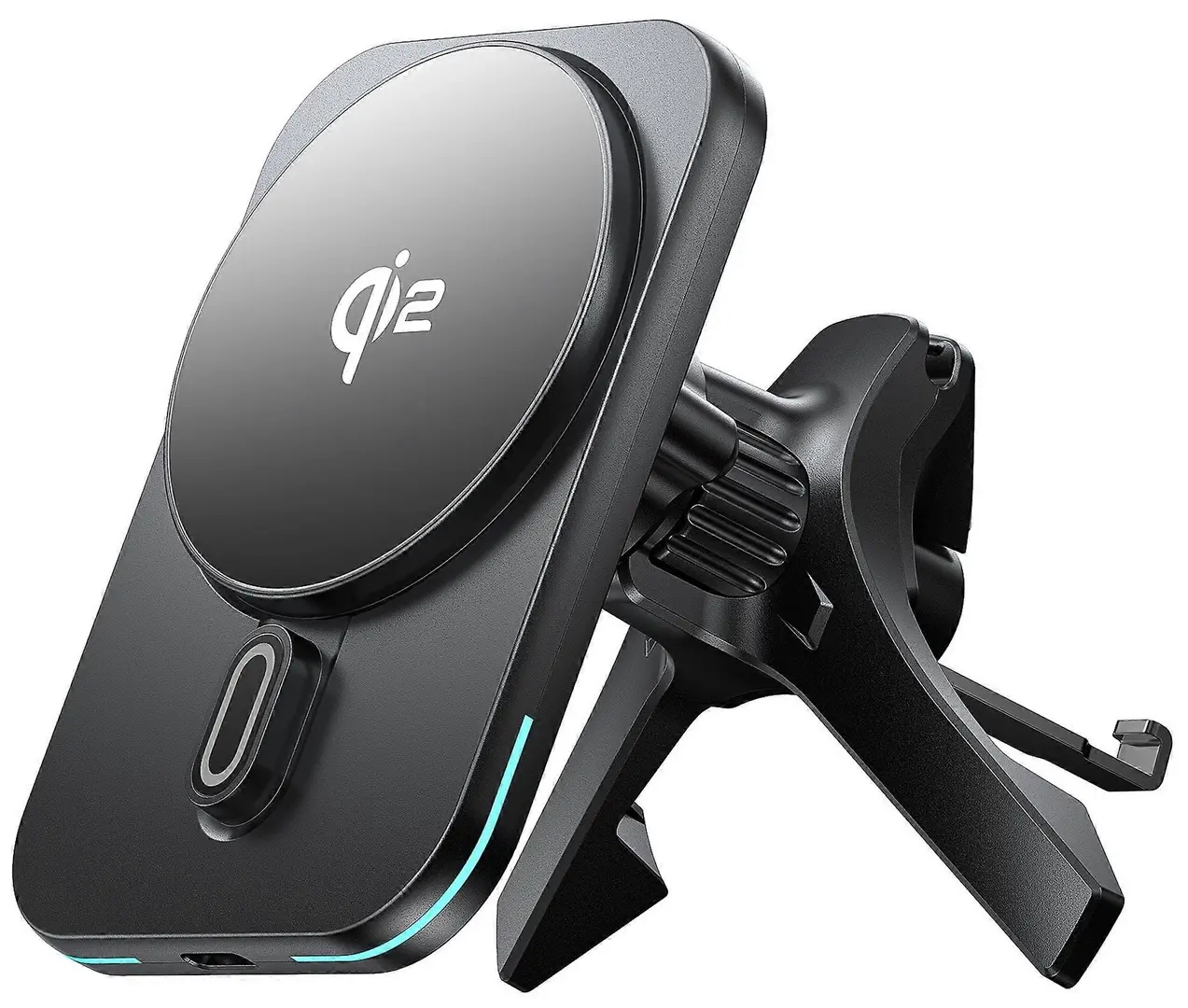 Автомобильное зарядное устройство Wiwu Qi2.0 CH-323 (Black)