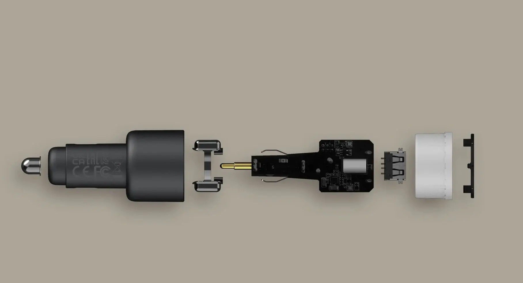 Incarcator auto Xiaomi 67W CC07ZM (Black) - 5