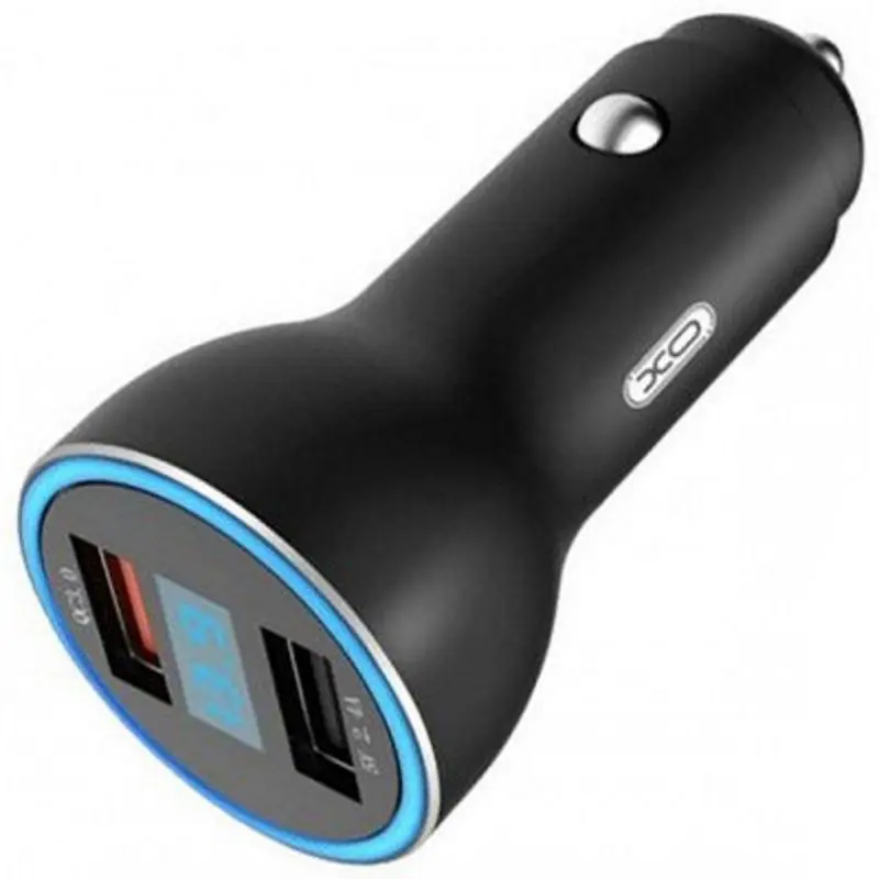 Автомобильное зарядное устройство XO CC30 (Black)