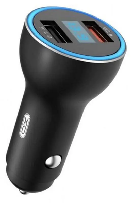 Автомобильное зарядное устройство XO CC30 (Black)