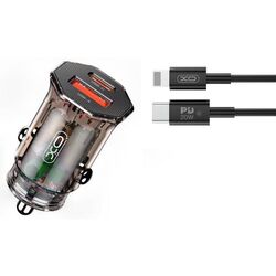 Incarcator auto XO CC50 20W QC3.0 (Brown) Thumb