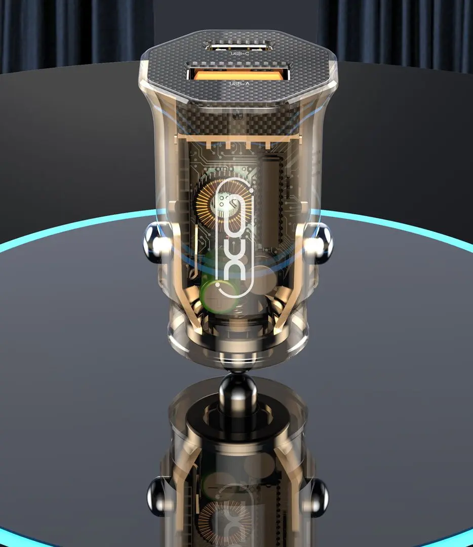 Incarcator auto XO CC50 20W QC3.0 (Brown)