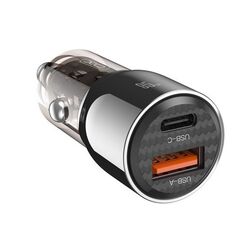 Автомобильное зарядное устройство XO CC58 (Grey) Thumb