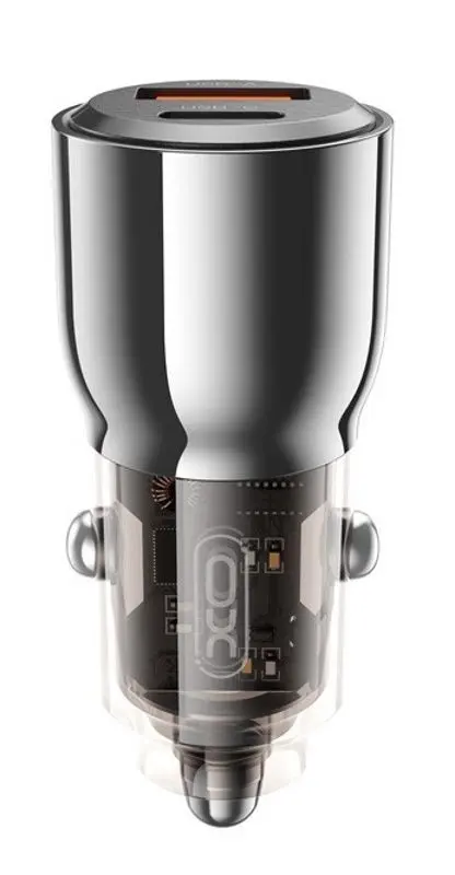 Автомобильное зарядное устройство XO CC58 (Grey)