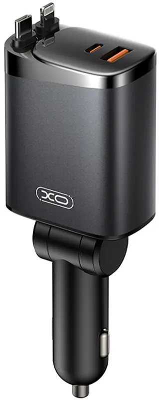 Автомобильное зарядное устройство XO CC71 (Black) - 2