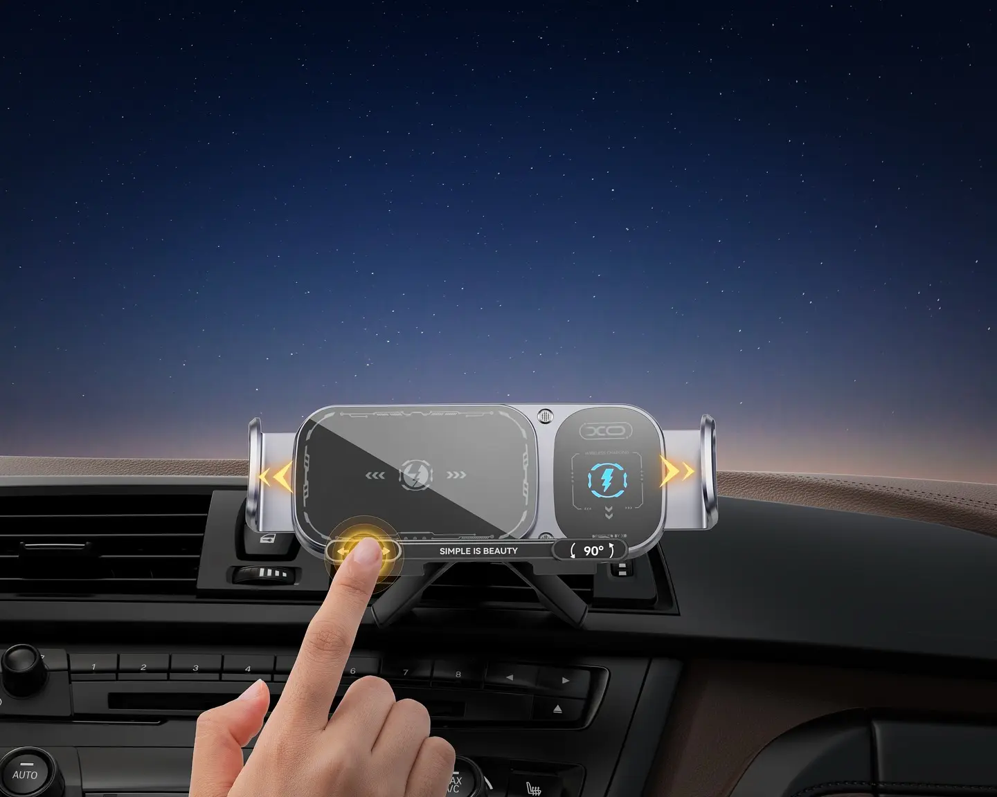 Автомобильное зарядное устройство XO WX042 (Black) - 3