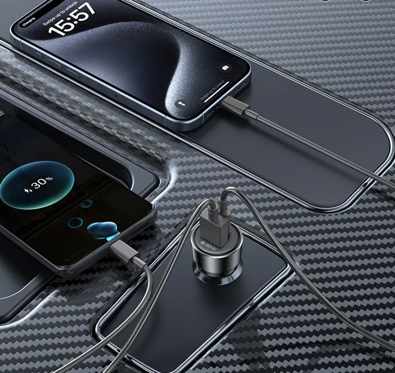 Автомобильное зарядное устройство Yesido Y64 (Black)