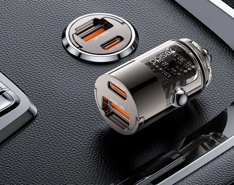 Incarcator auto Yesido Y68 (Black)