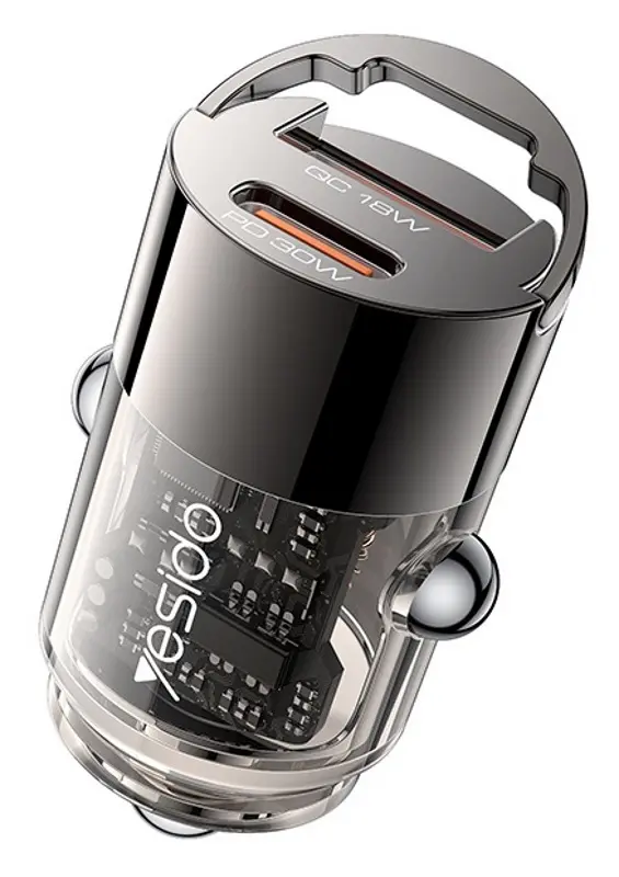 Incarcator auto Yesido Y68 (Black)