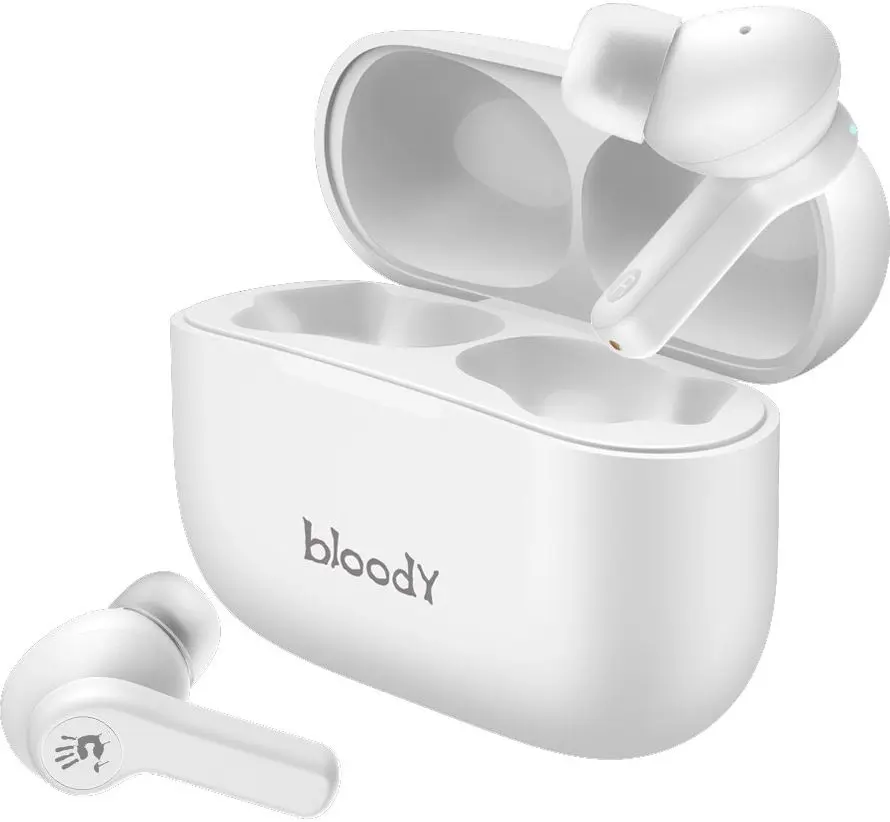 Casti fara fir Bloody M30 (White)